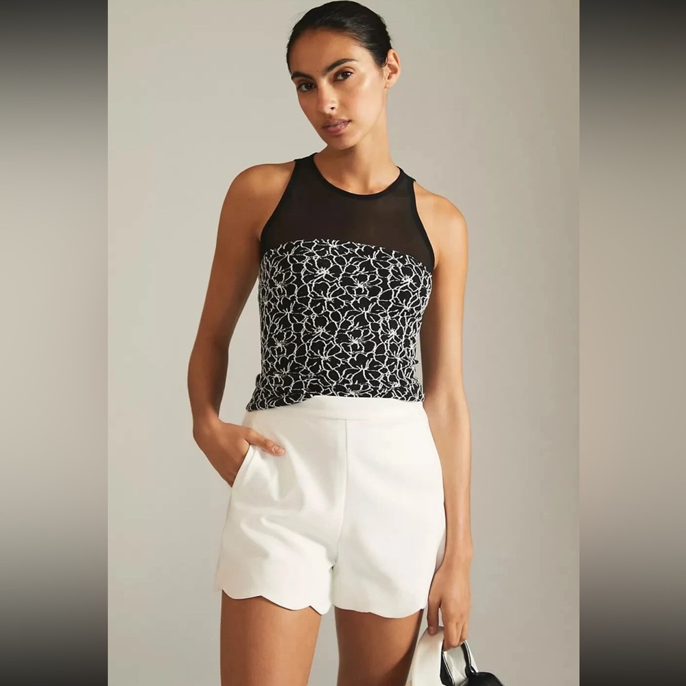 NWT Anthropologie Maeve Illusion Top‎ Size S